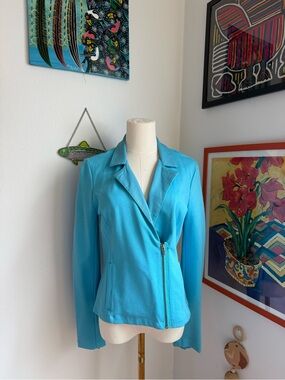 NWT PJK Patterson J. Kincaid moto blazer size m
